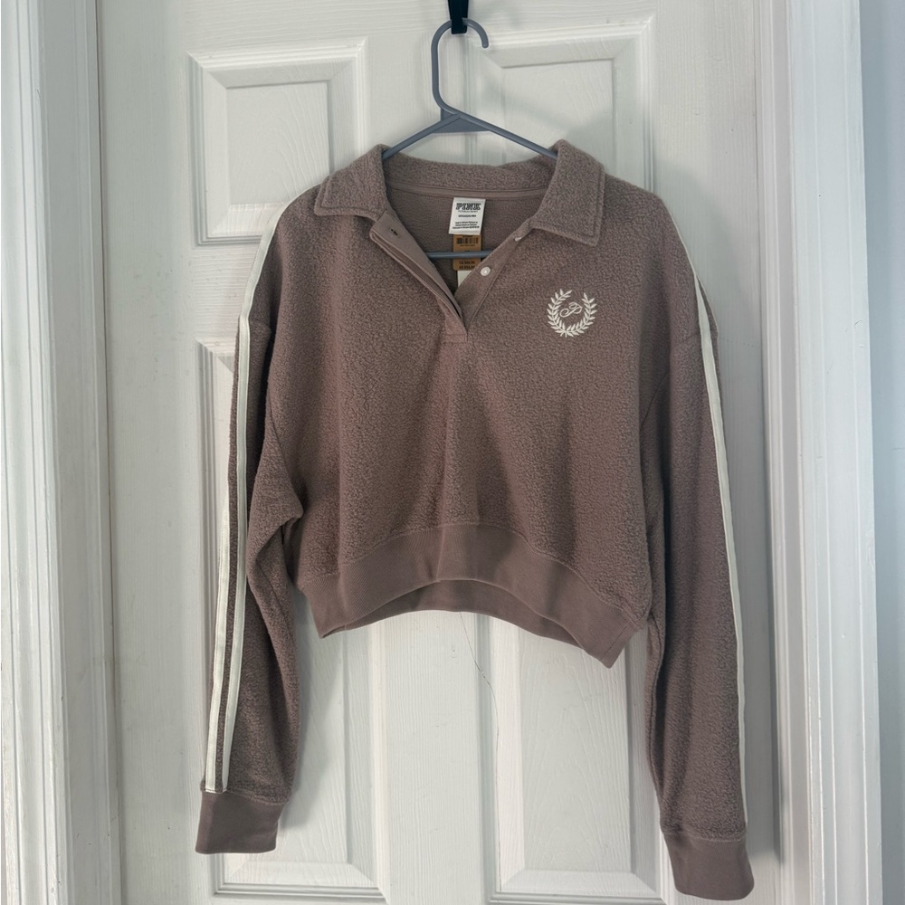 PINK Victoria's Secret Dusty Mauve Fleece